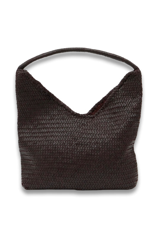 Leather Weave Tote