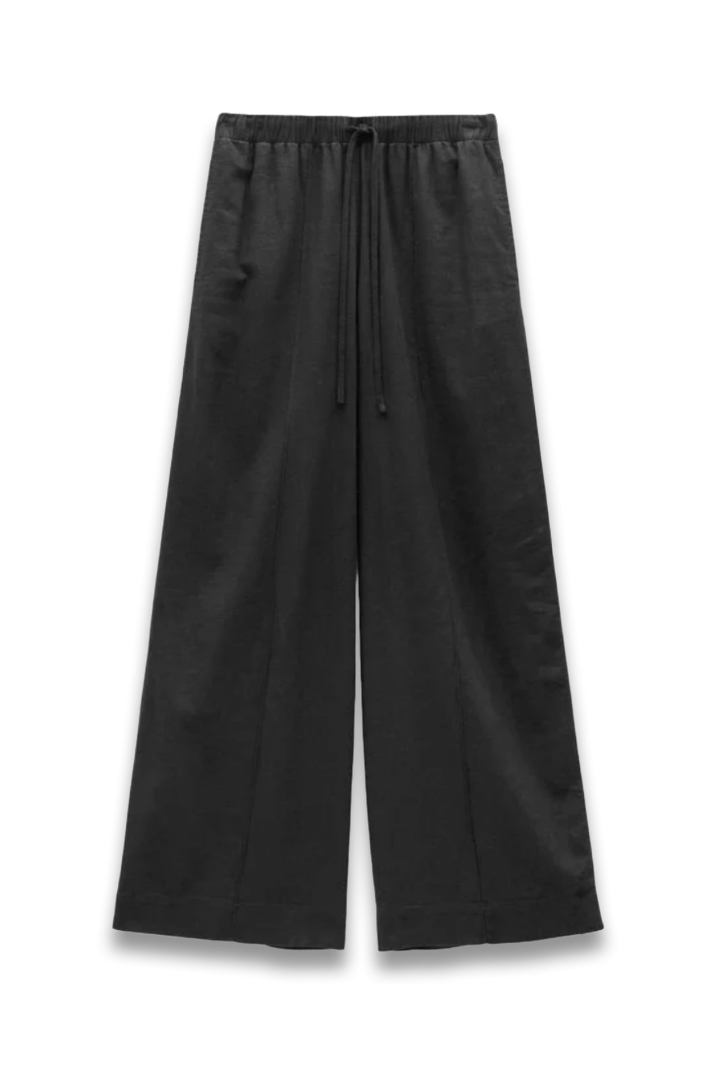 Linen Blend Petunia Wide Leg Trousers