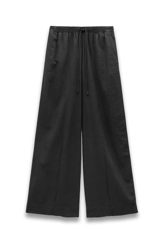 Linen Blend Petunia Wide Leg Trousers