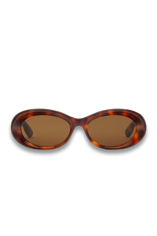 Oval-Frame Sunglasses