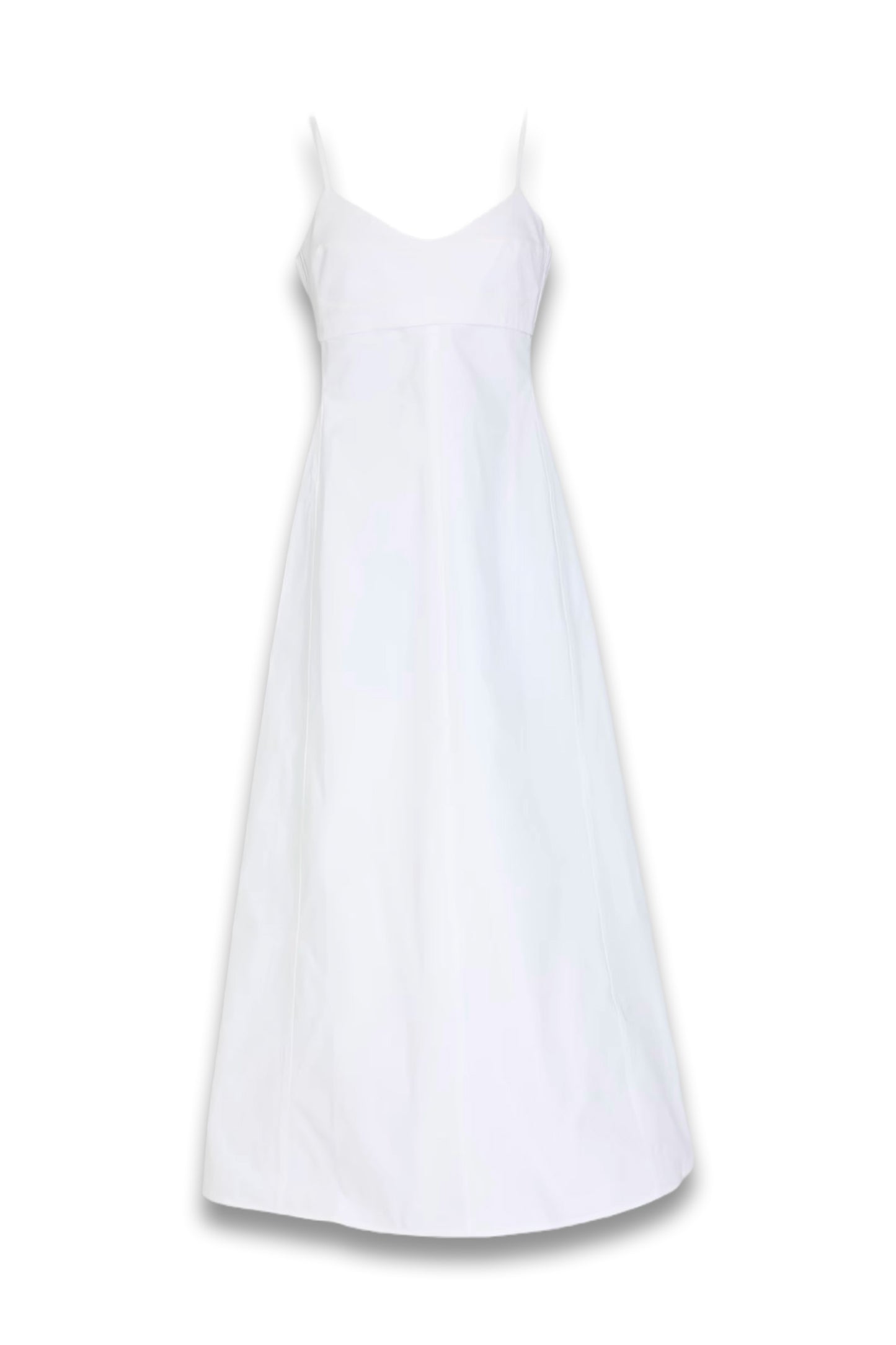 Cotton-Blend Poplin Maxi Dress