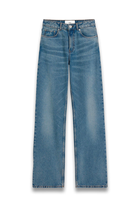 Large Fit Jeans in Used Indigo Denim