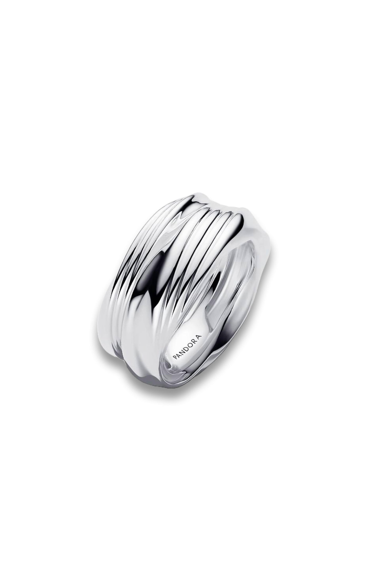 Twisted Double Ring Sterling Silver