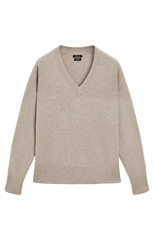 100% Cashmere V-neck Sweater