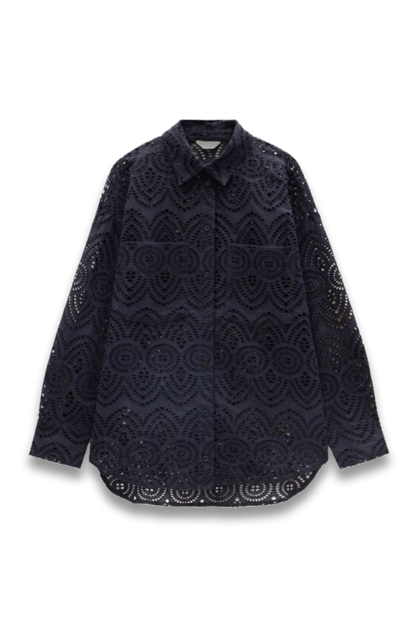 Cotton Broderie Shirt
