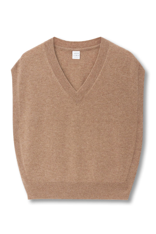 Cashmere V-Neck Vest