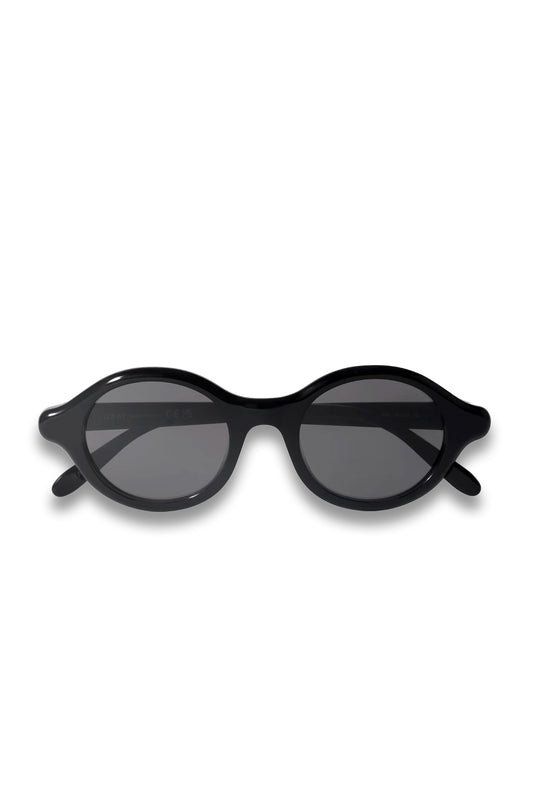 Round-Frame Acetate Sunglasses