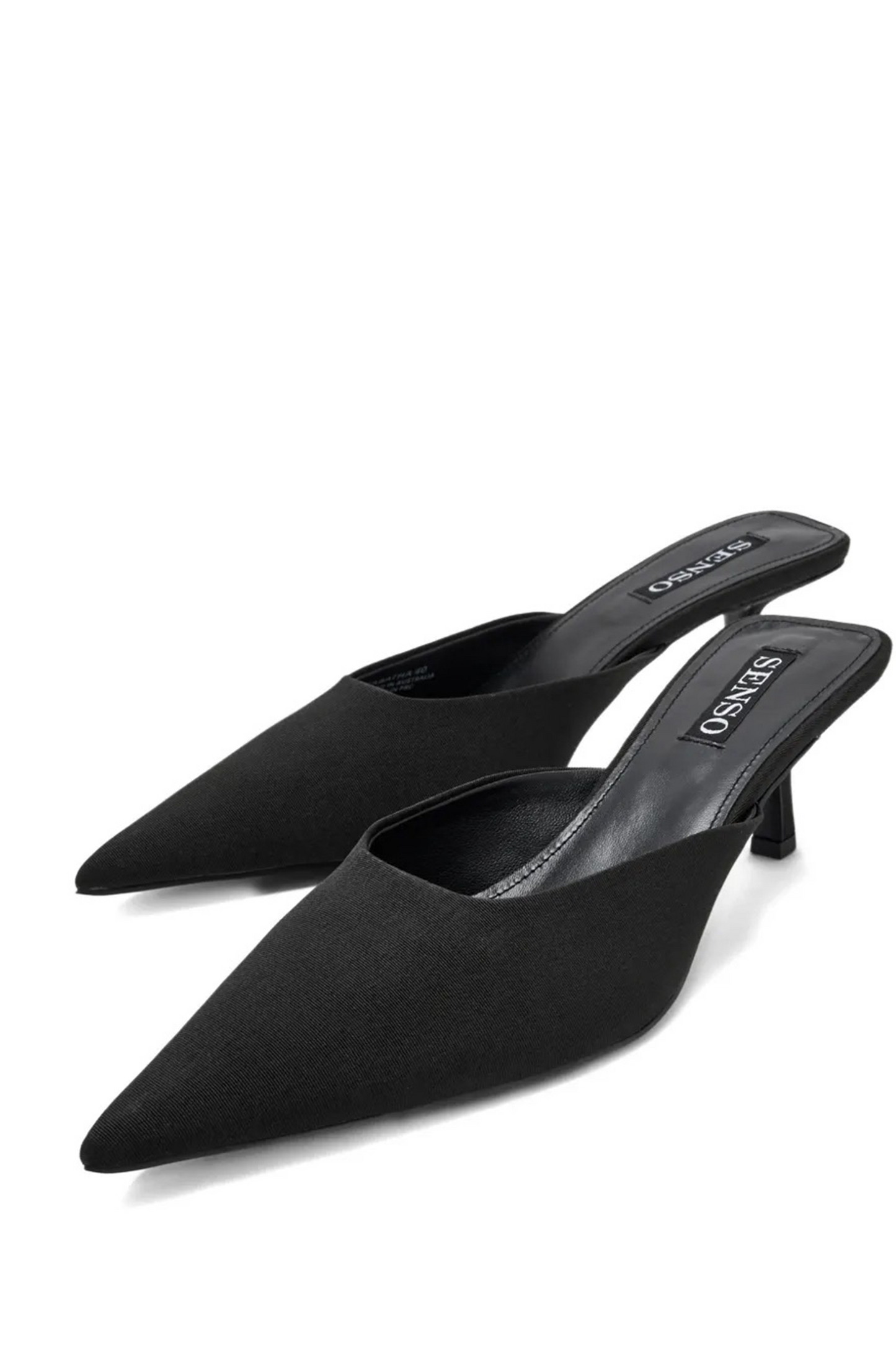 65mm Pointed-toe Heeled Mules