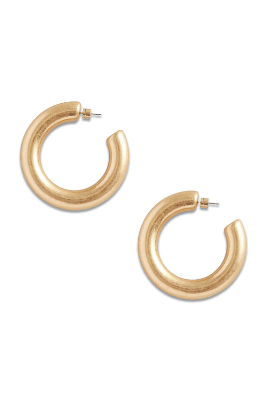 Chunky Hoop Earrings