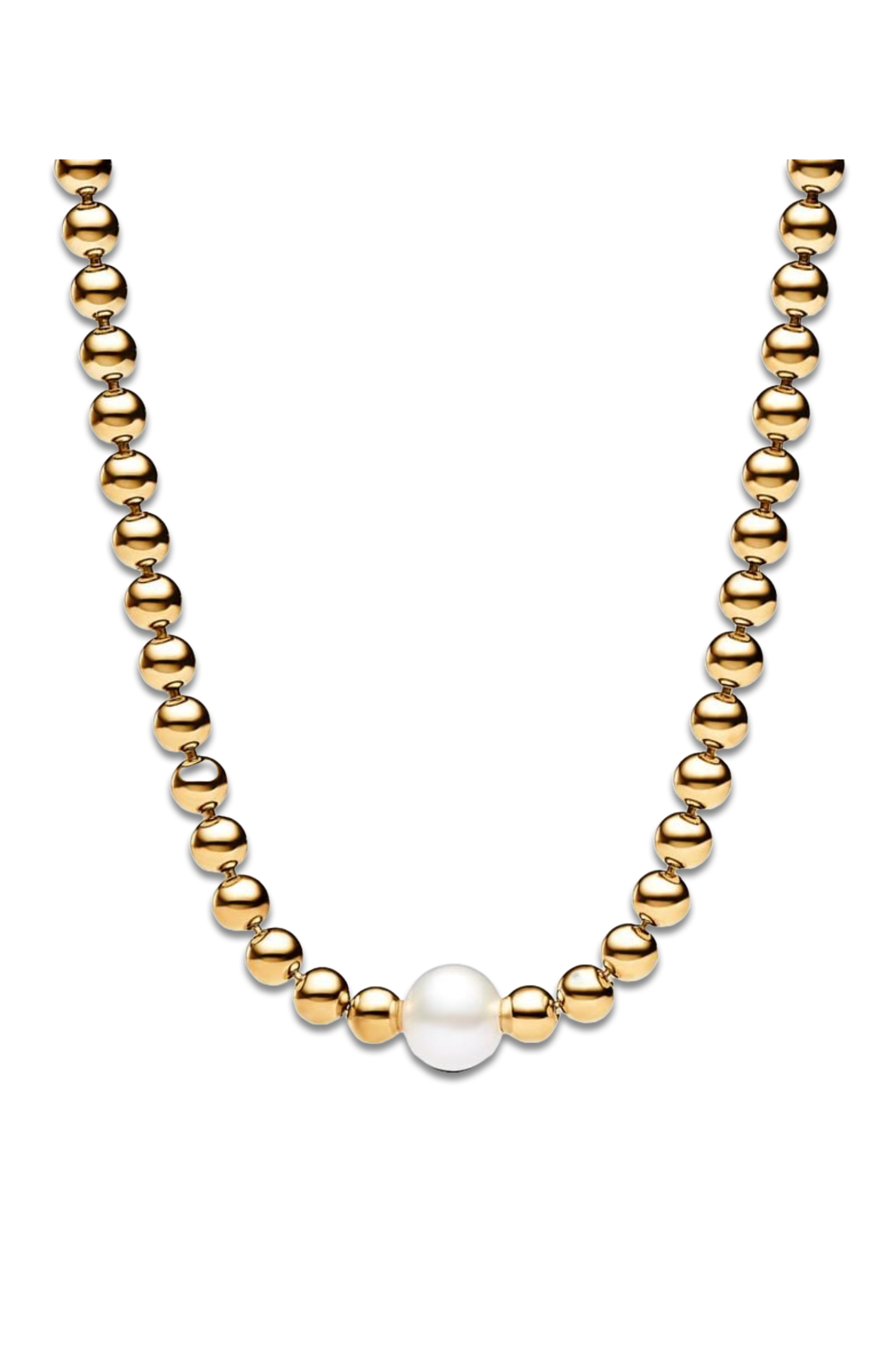 Treated Freshwater Cultured Pearl & Beads Collier Necklace