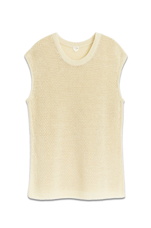 Lace-Stitch Vest
