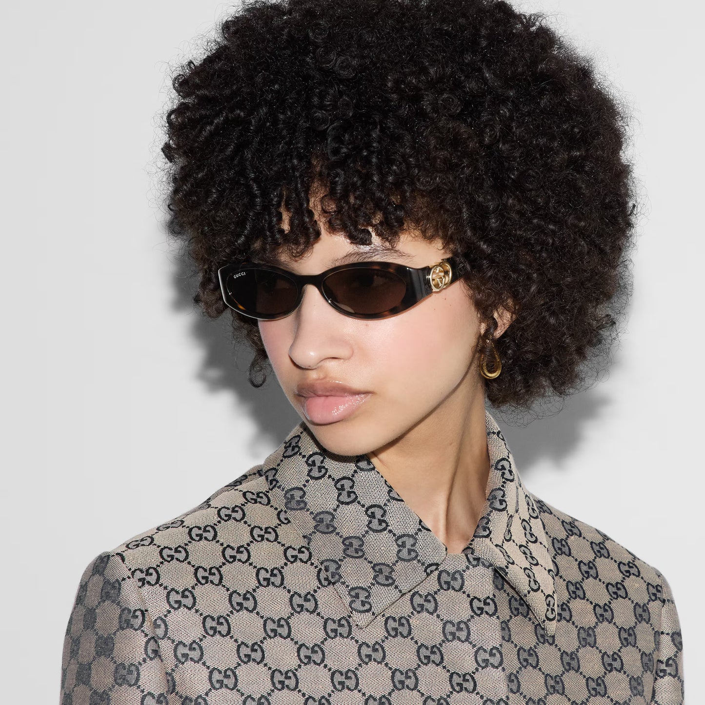 Oval Frame Sunglasses