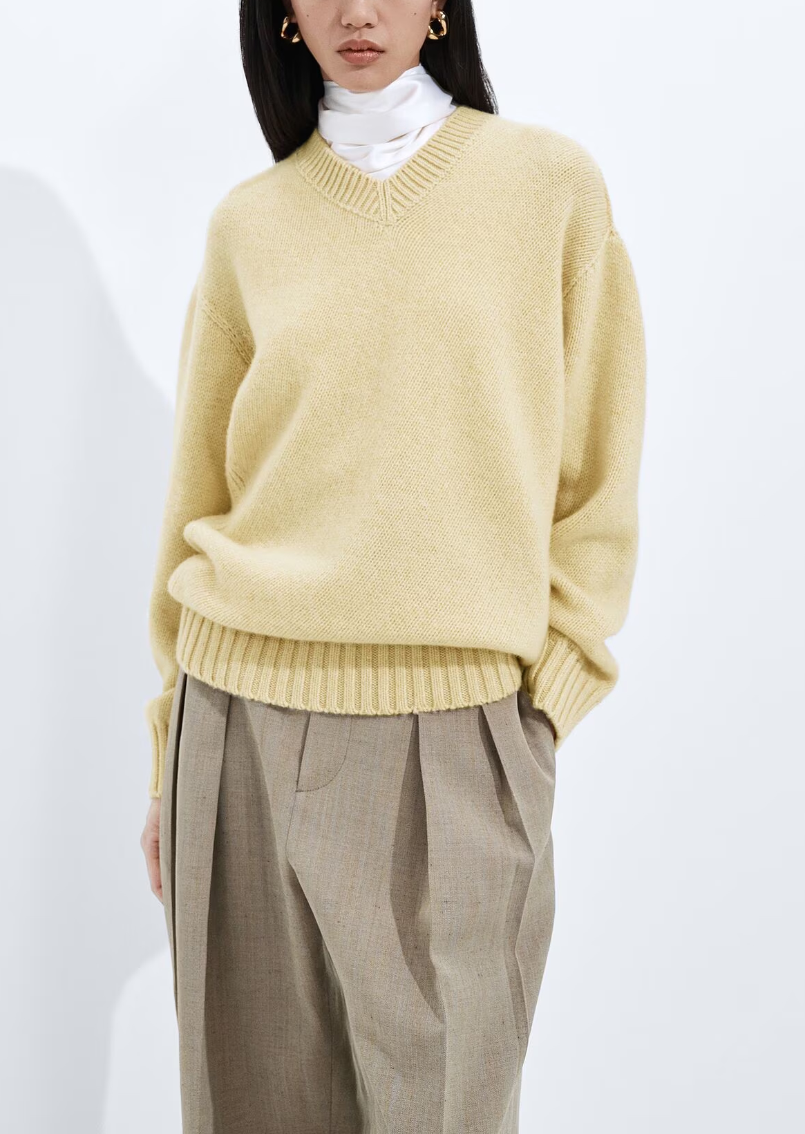 Cashmere Twisted Sweater