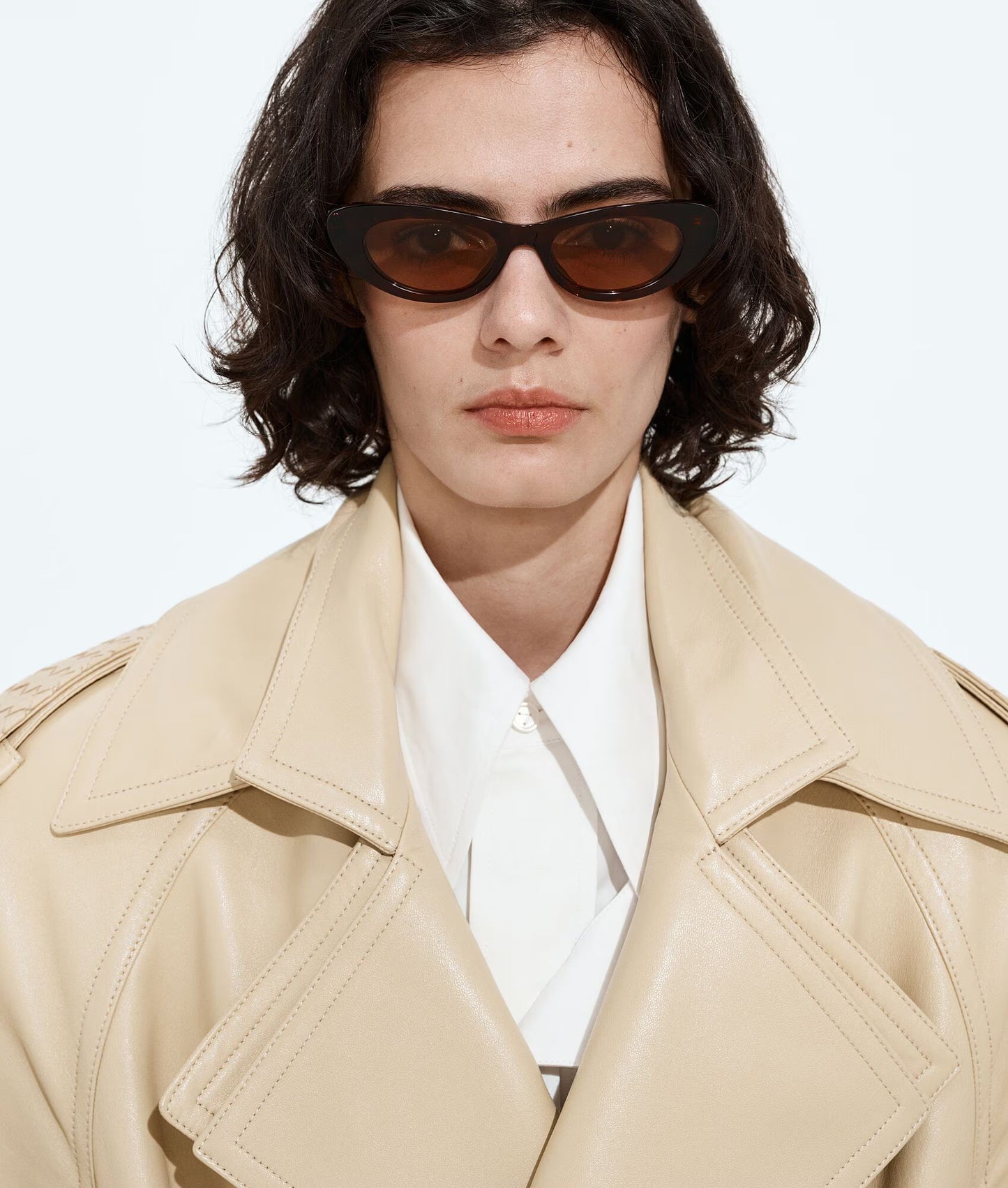 Snap Oval Sunglasses