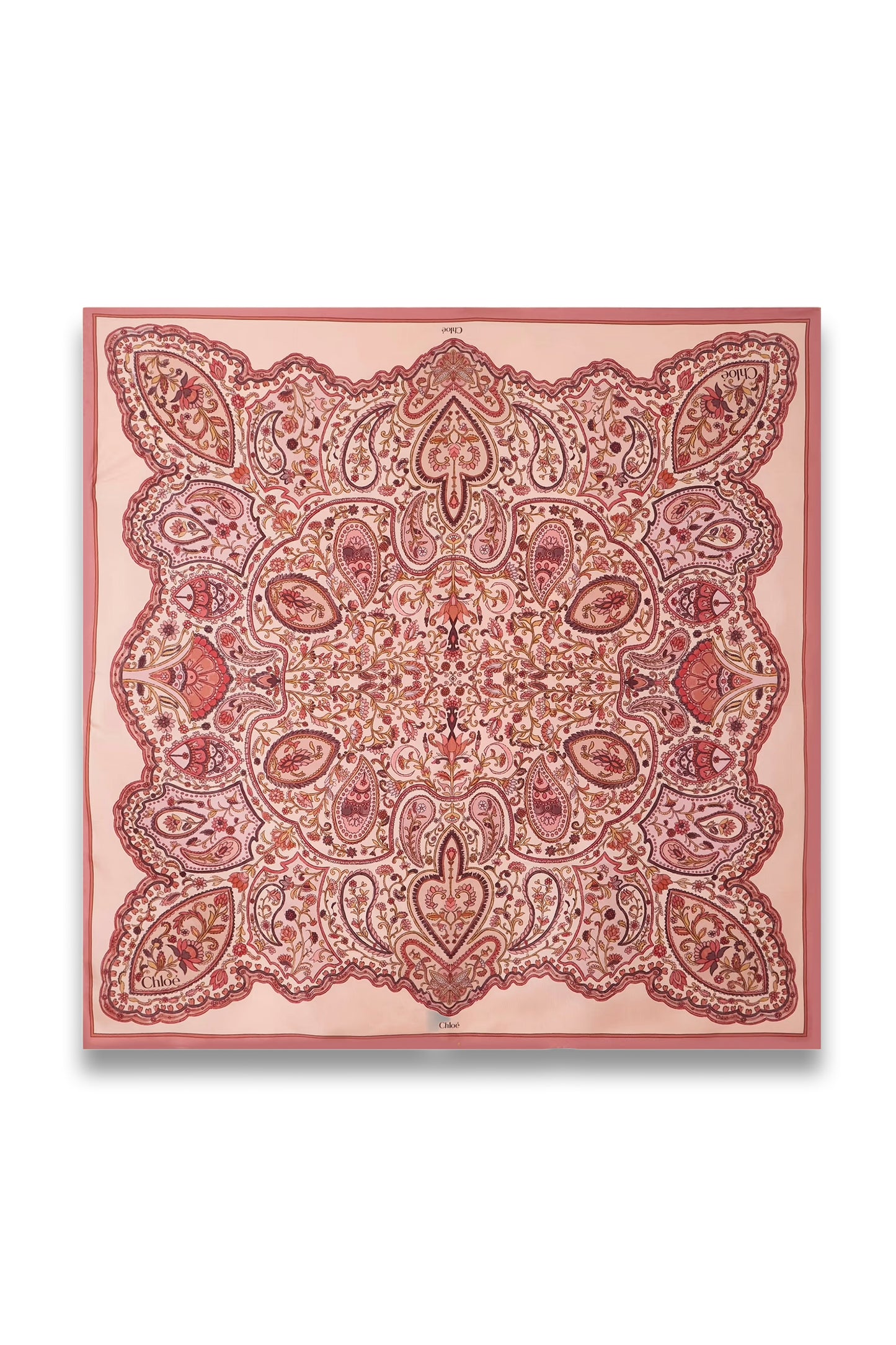 Paisley-Print Silk-Twill Scarf