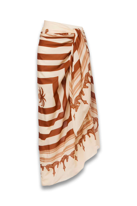 Cotton Printed Beach Cover-up