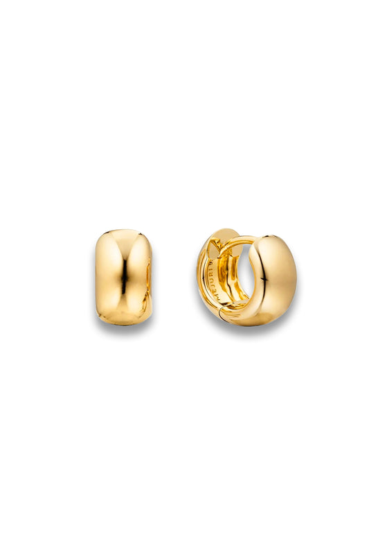 Chunky Huggie Hoops