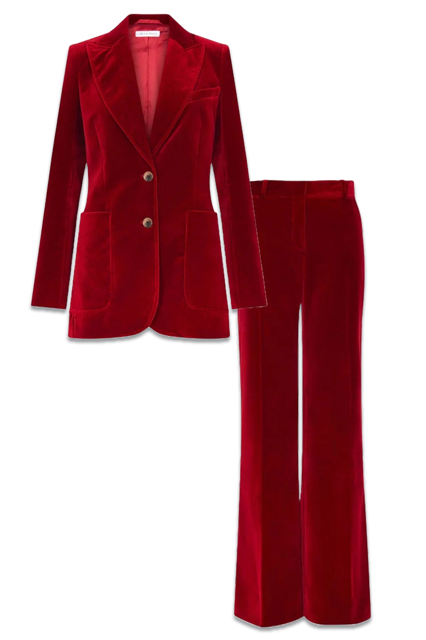 Velvet Flared Suit