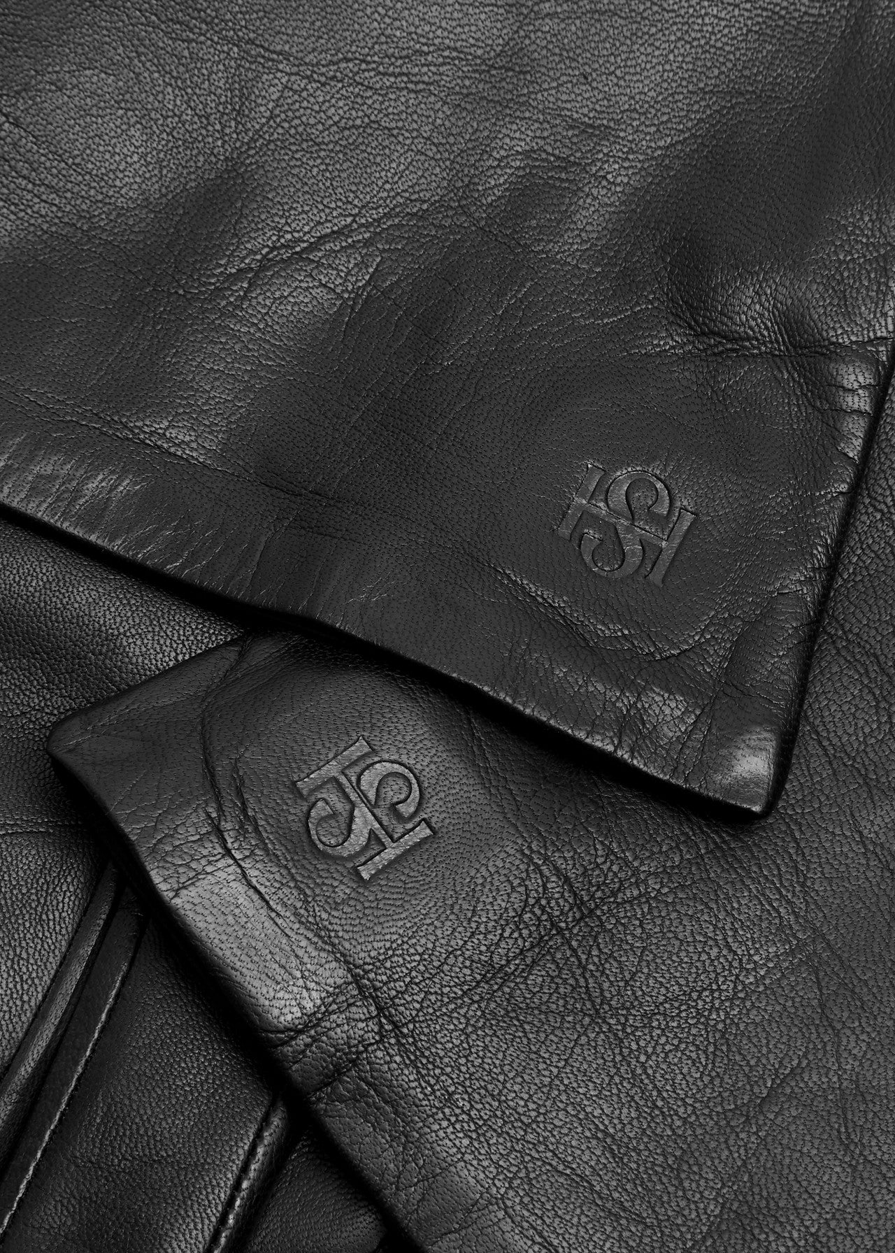 Essentials Long Leather Gloves