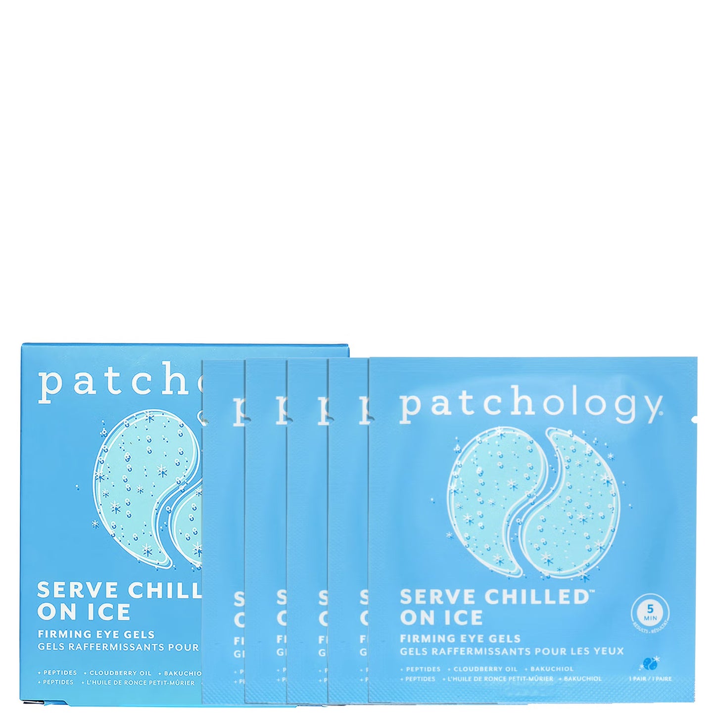 Patchology Serve Chilled On Ice Eye Gels 5 Pairs