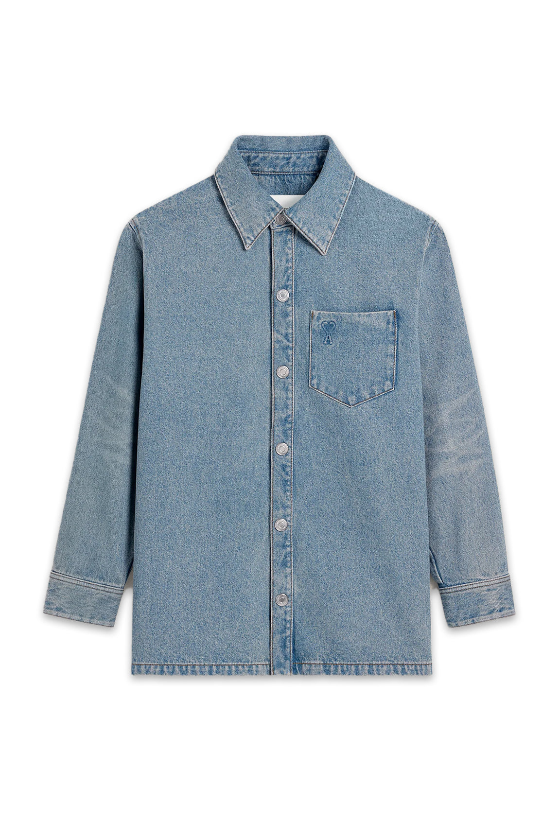 Blue Cotton Ami de Coeur Overshirt