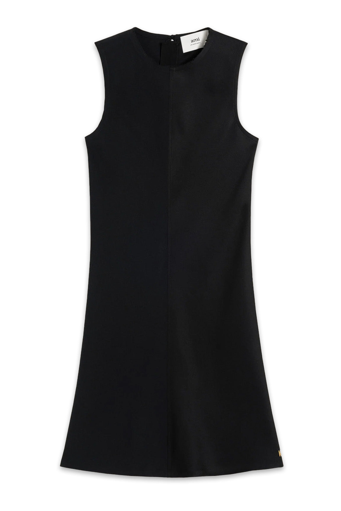 Black Straight Short Dress