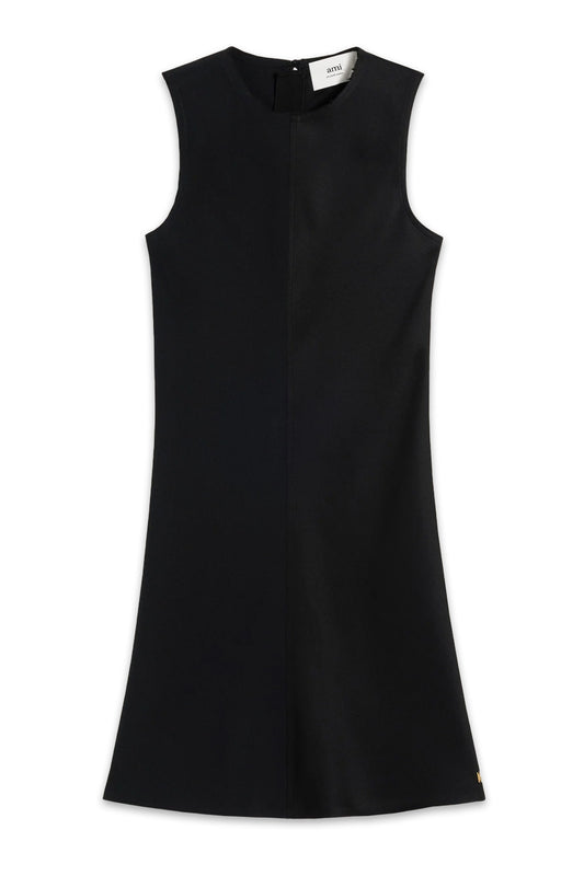 Black Straight Short Dress