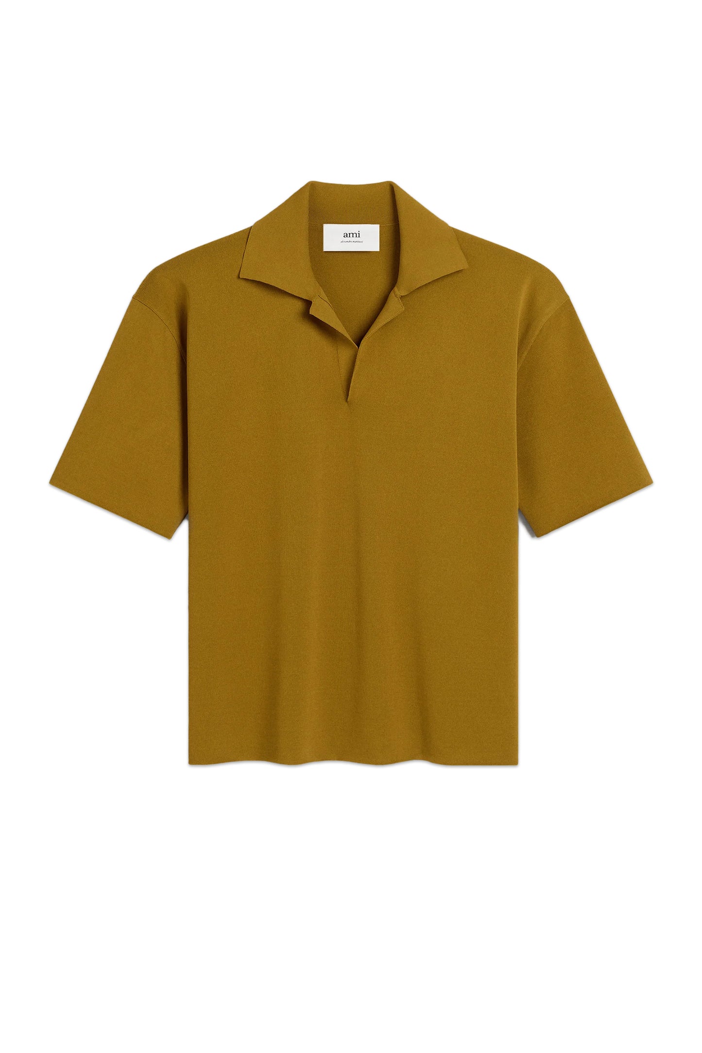 Mustard Short Sleeve Polo