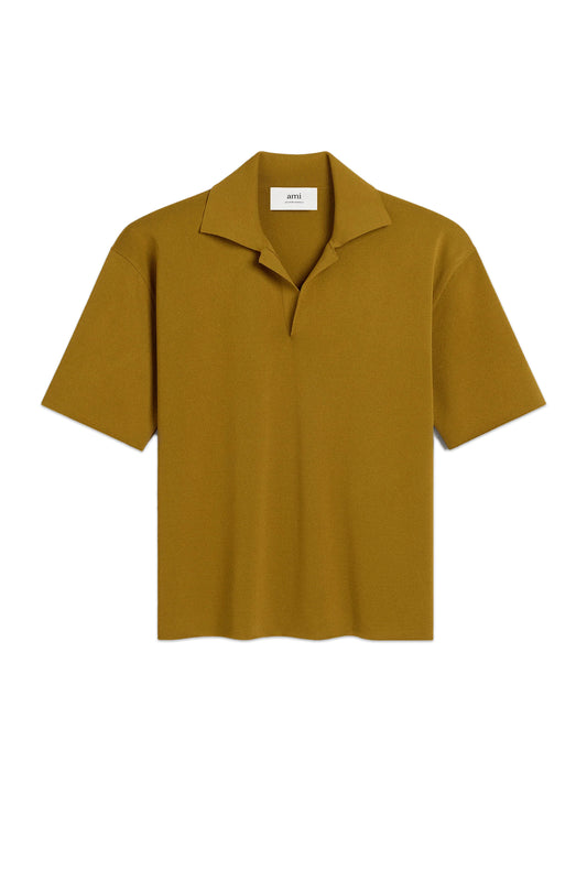 Mustard Short Sleeve Polo