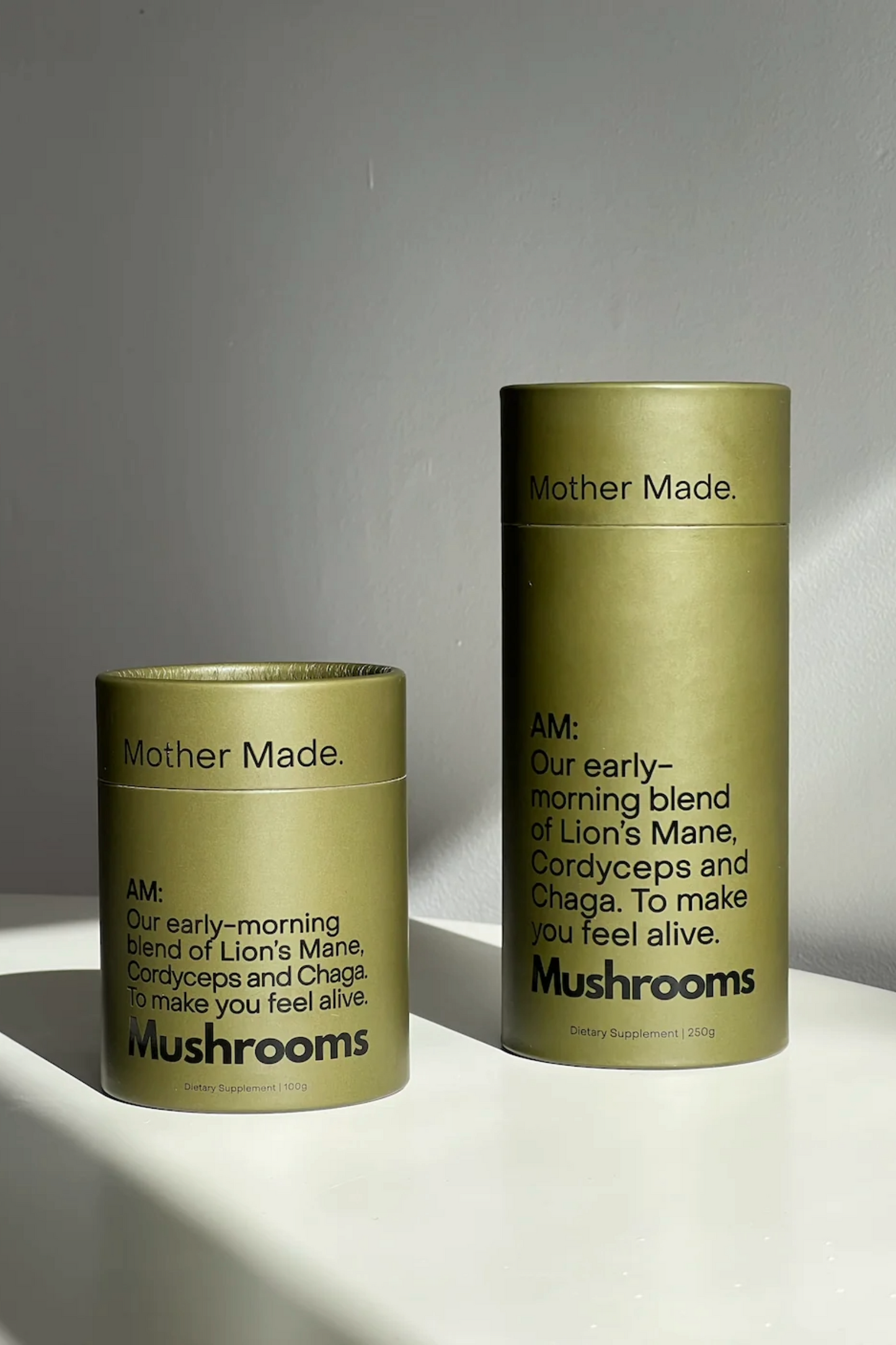 AM Mushroom Powder Supplement Blend