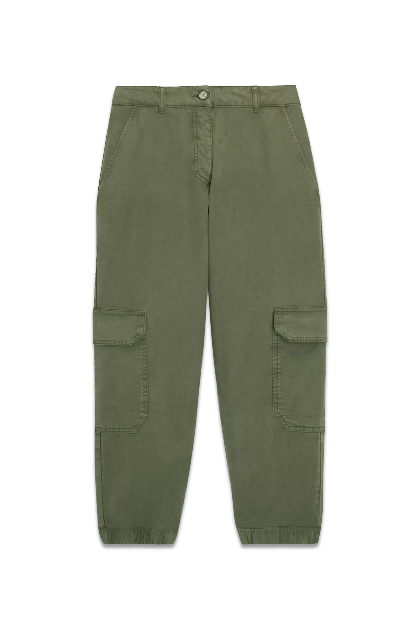 Shelley Khaki Utility Trousers