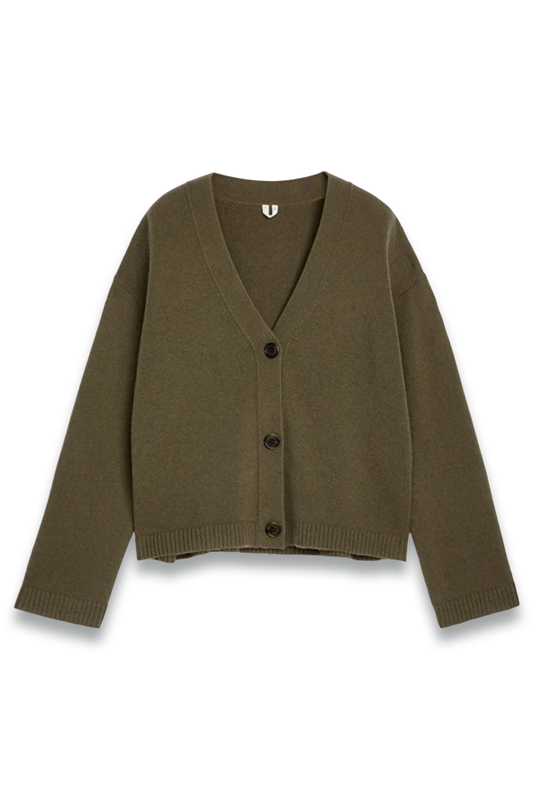 Cashmere-Wool Cardigan