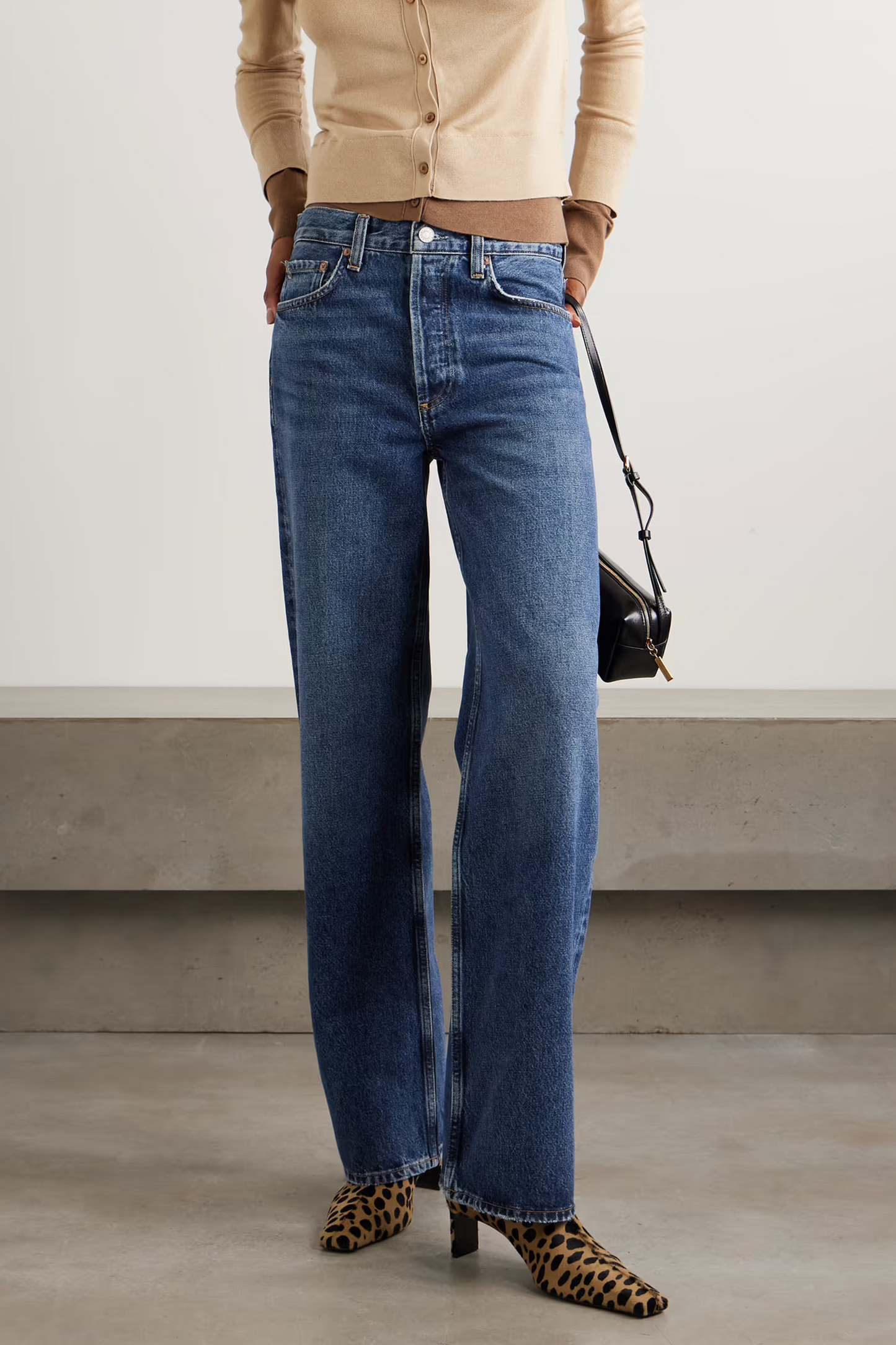 Arc Long high-Rise Wide-Leg Jeans