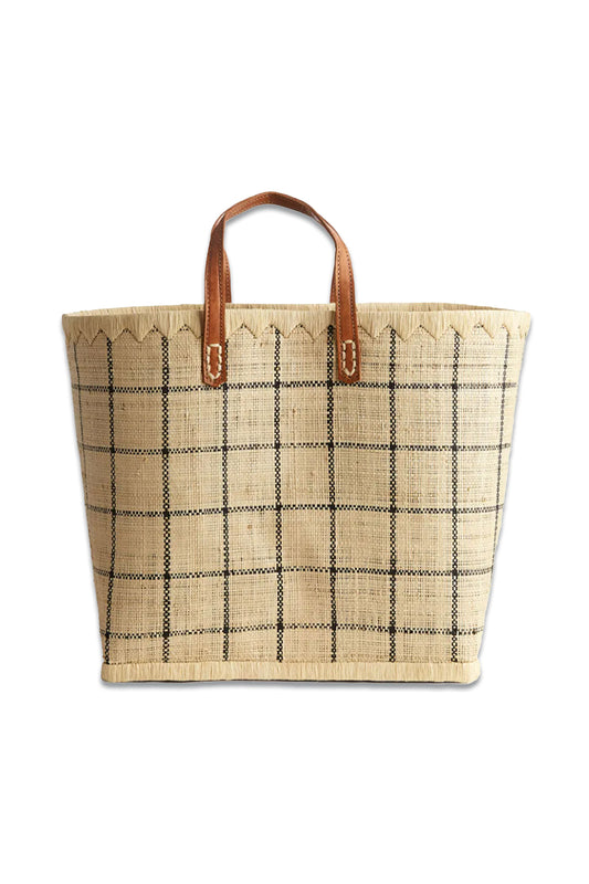 Afroart Large Raffia Bag