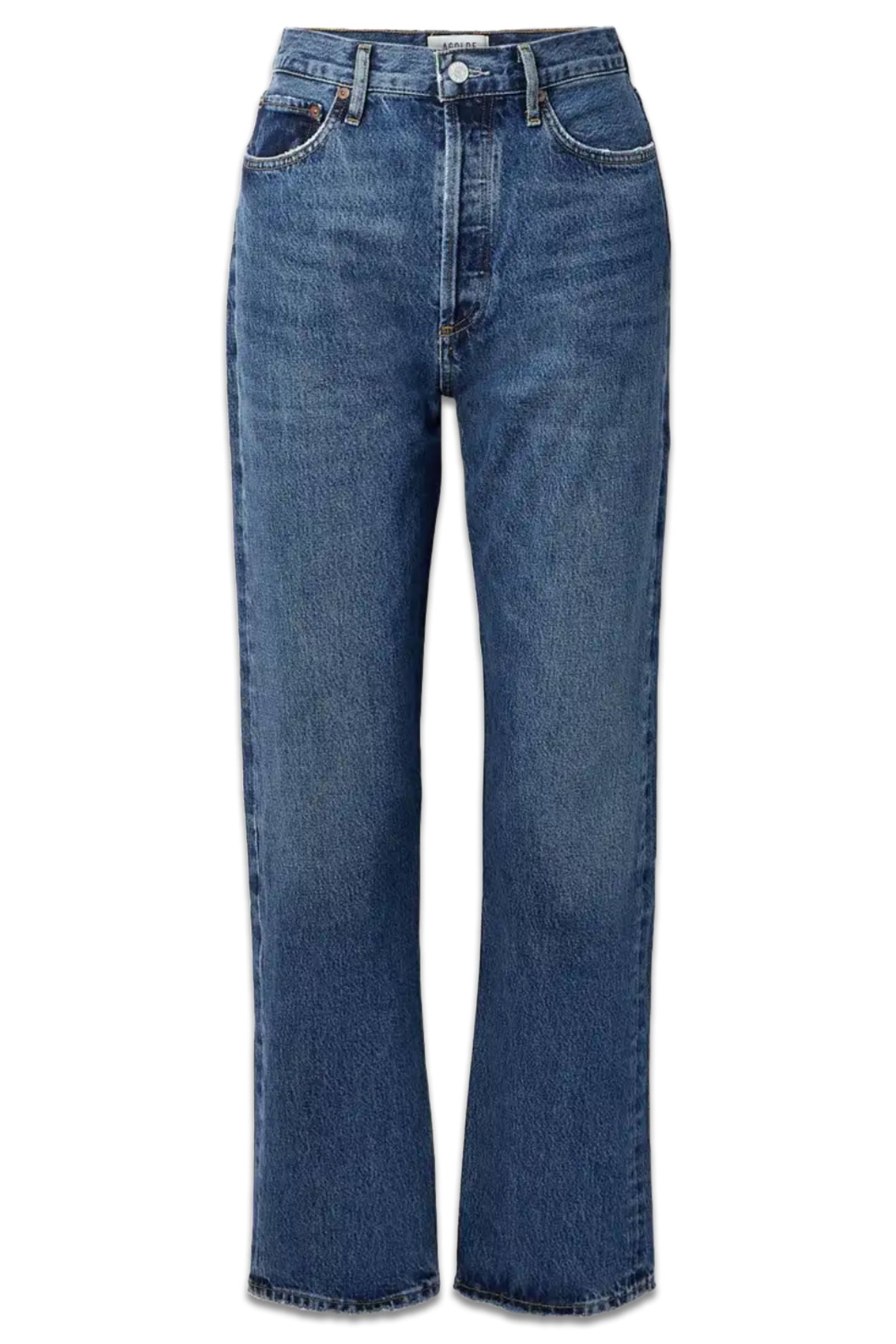 + NET SUSTAIN '90s Pinch Waist high-rise straight-leg organic jeans