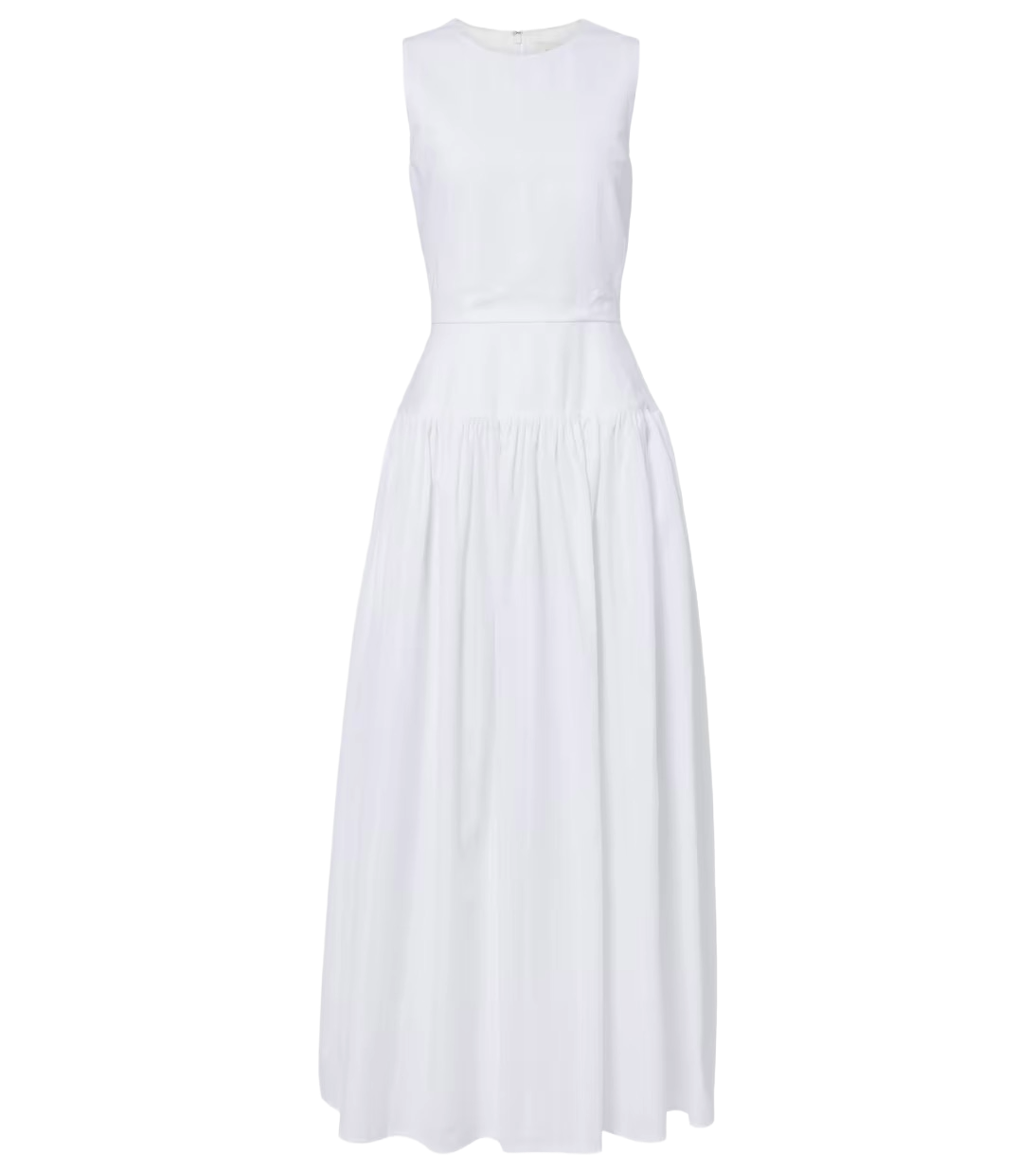 Ama Cotton Poplin Maxi Dress