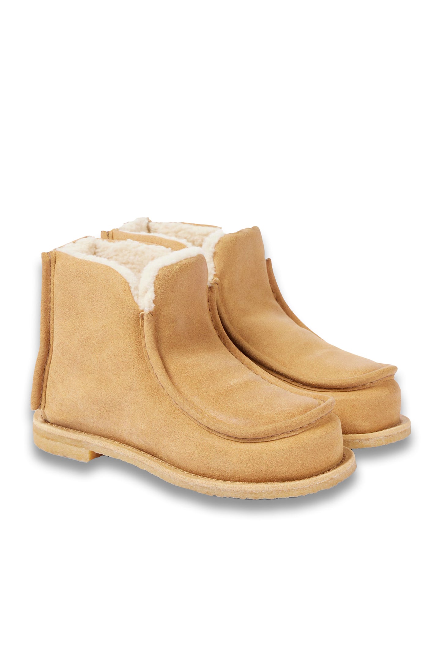 Suede ankle boots