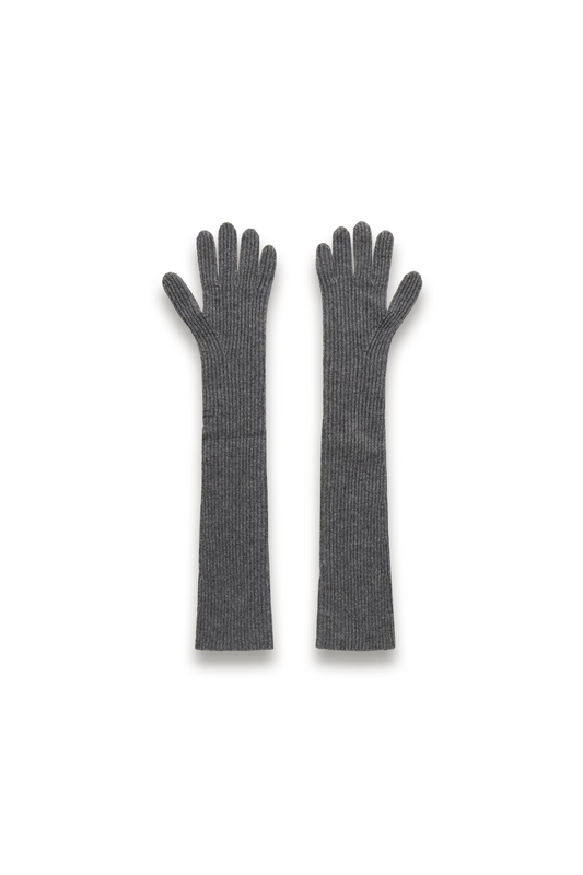 Jessie Ribbed Cashmere Gloves