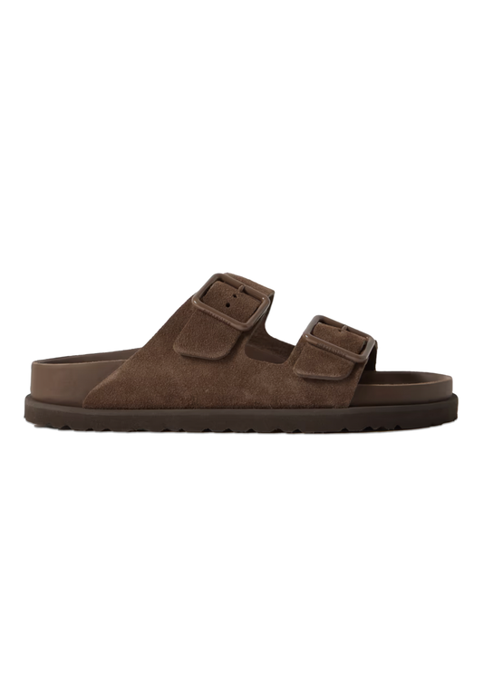 Arizona Brown Suede Sandals