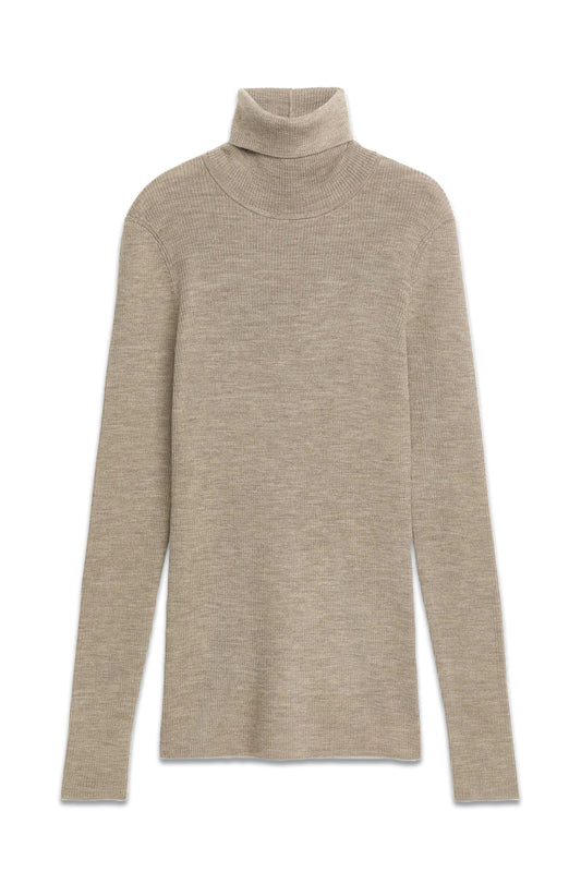 Merino Wool Roll-Neck