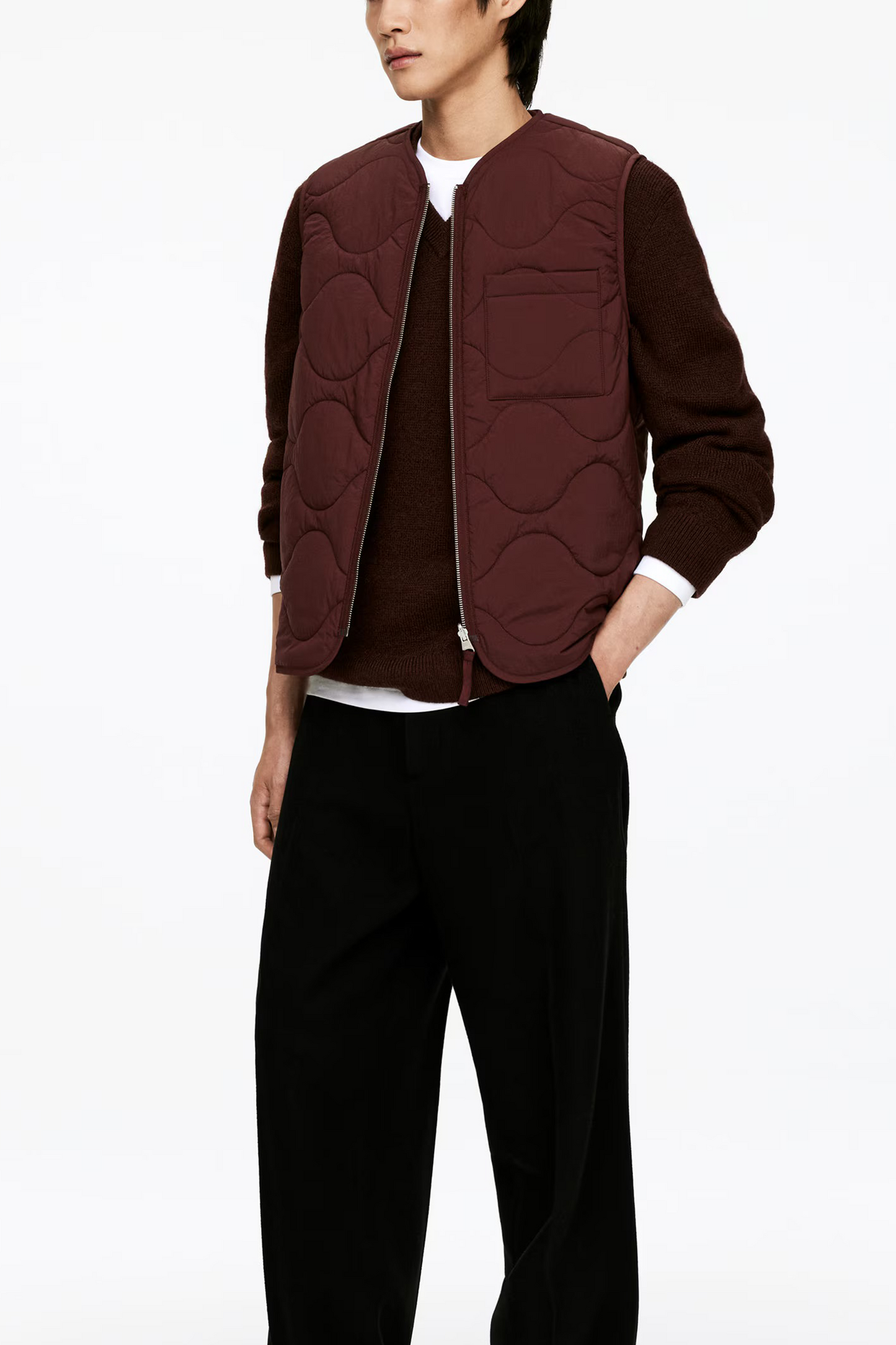 2-In-1 Quilted Liner Vest