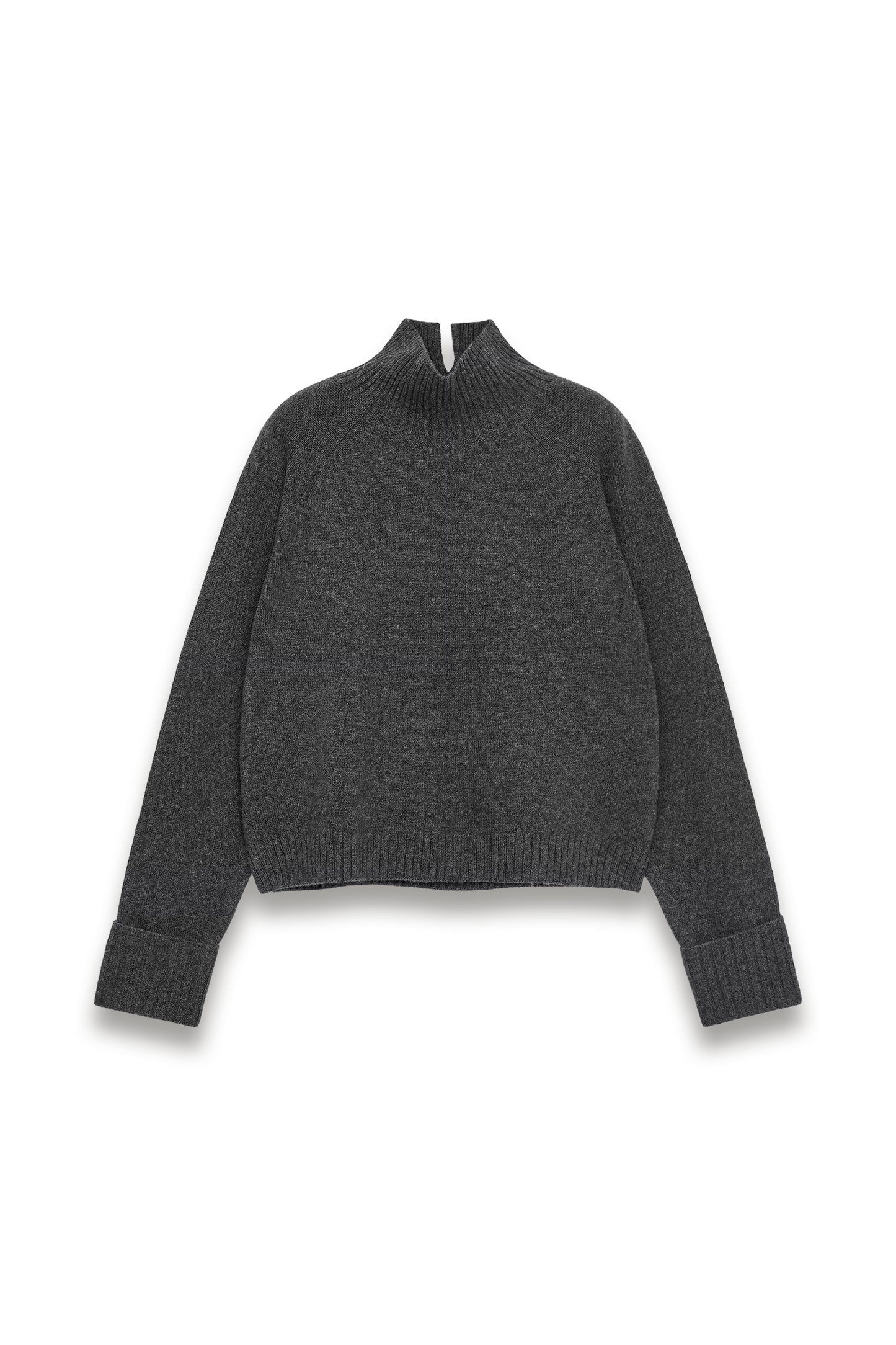 Roll-neck Wool Jumper