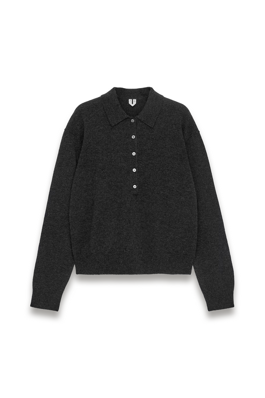 Wool Polo Jumper