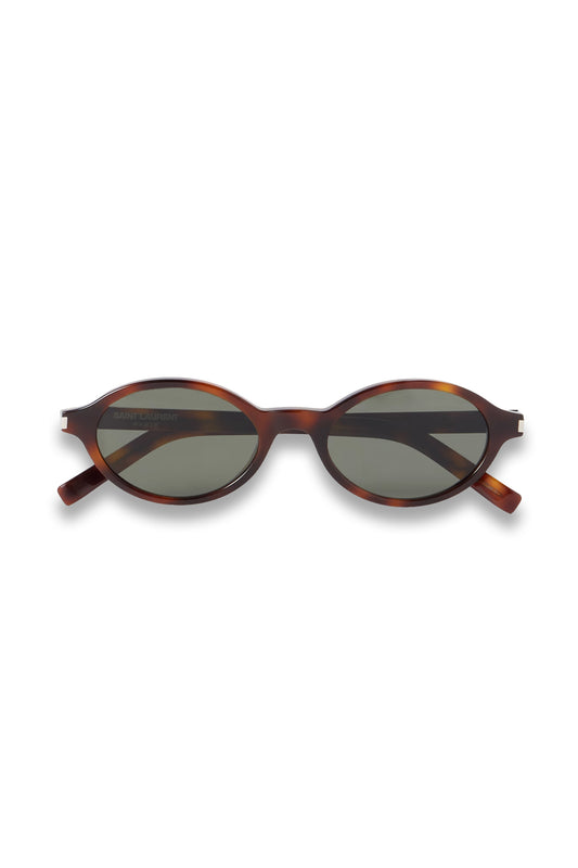 Jeanne oval-frame tortoiseshell acetate sunglasses