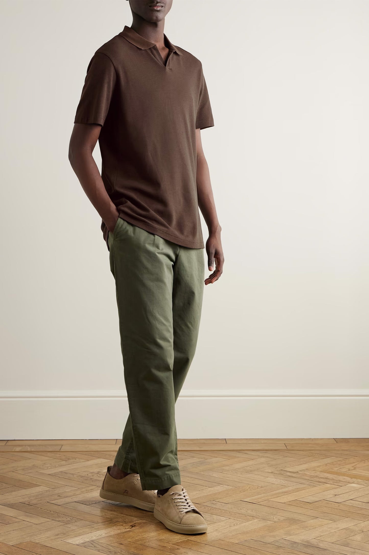 Paul Organic Cotton and Lyocell-Blend Polo Shirt