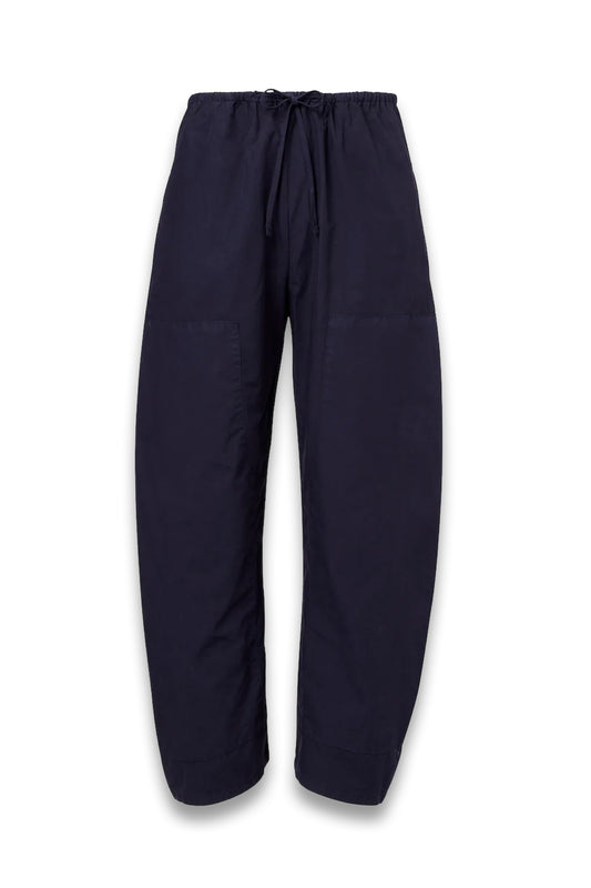 Kyoto cotton wide-leg pants