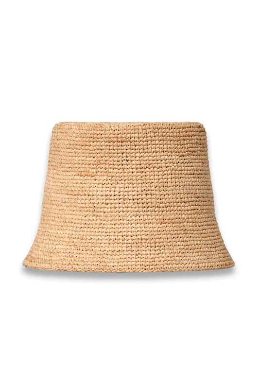 Straw Bucket Hat