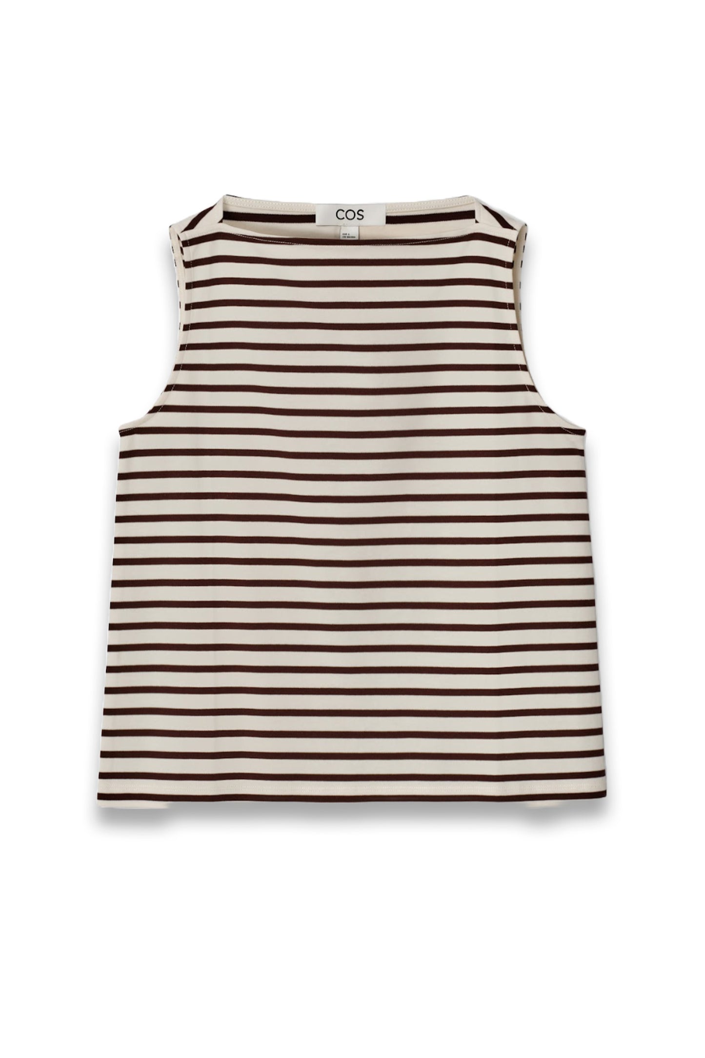 Boat-Neck Tank Top