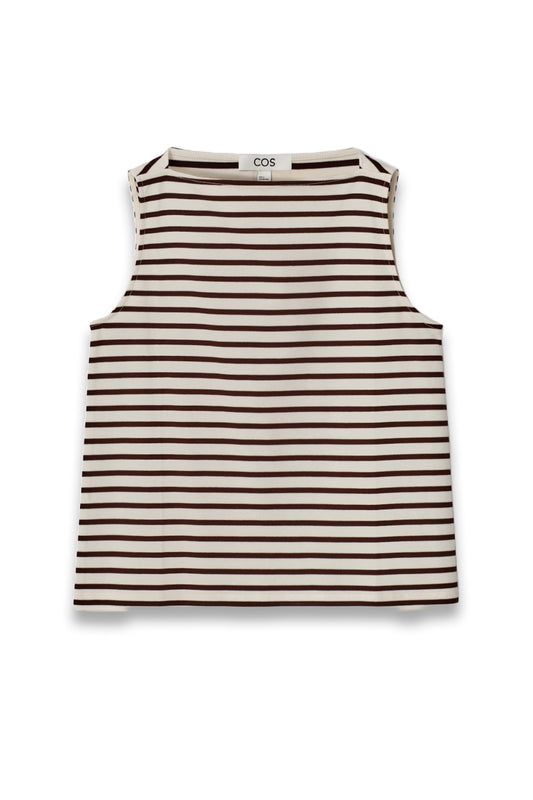 Boat-Neck Tank Top