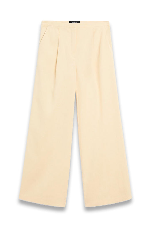 Linen Blend Suit Trousers